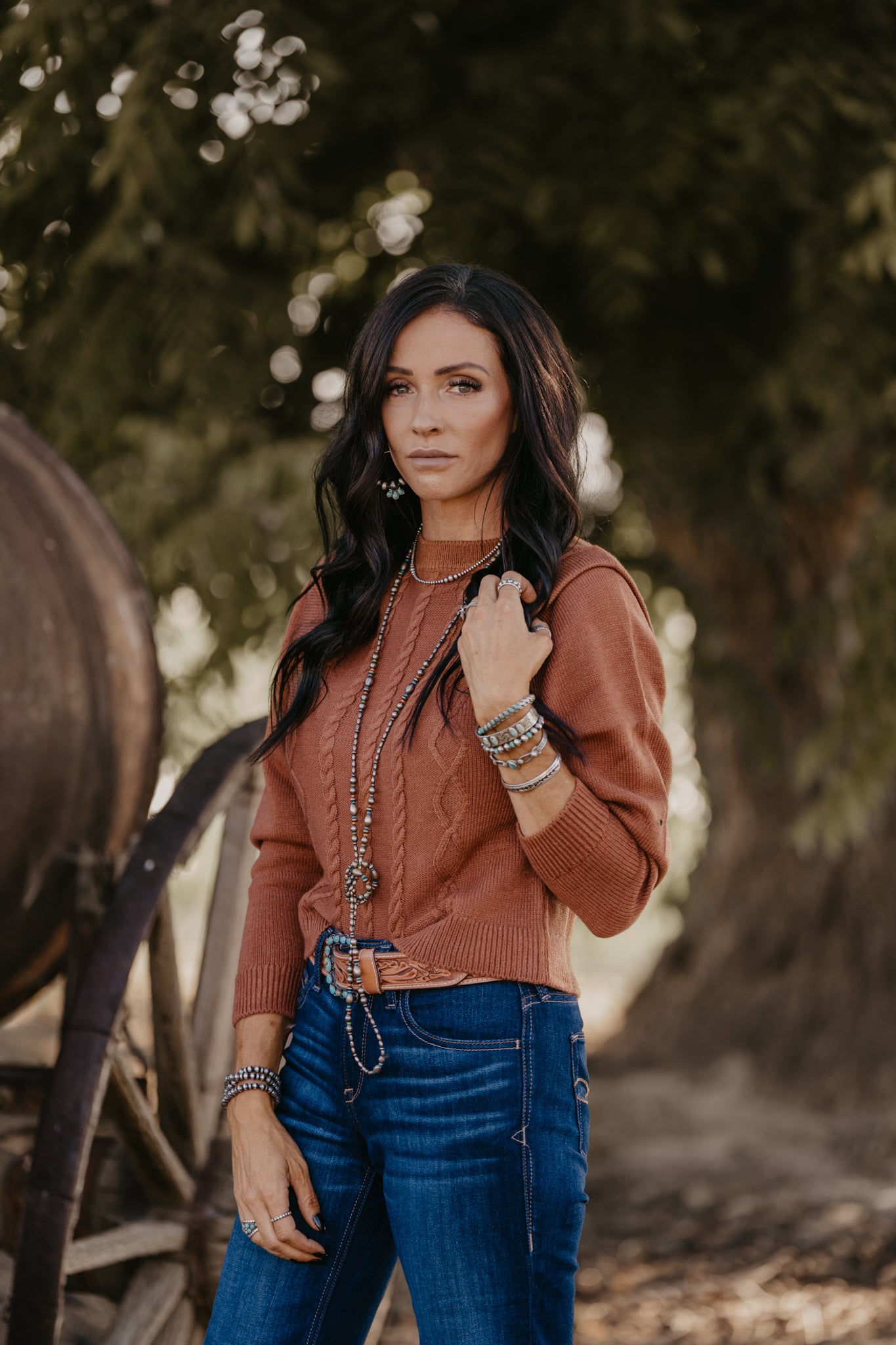 Benke Cable Knit Sweater