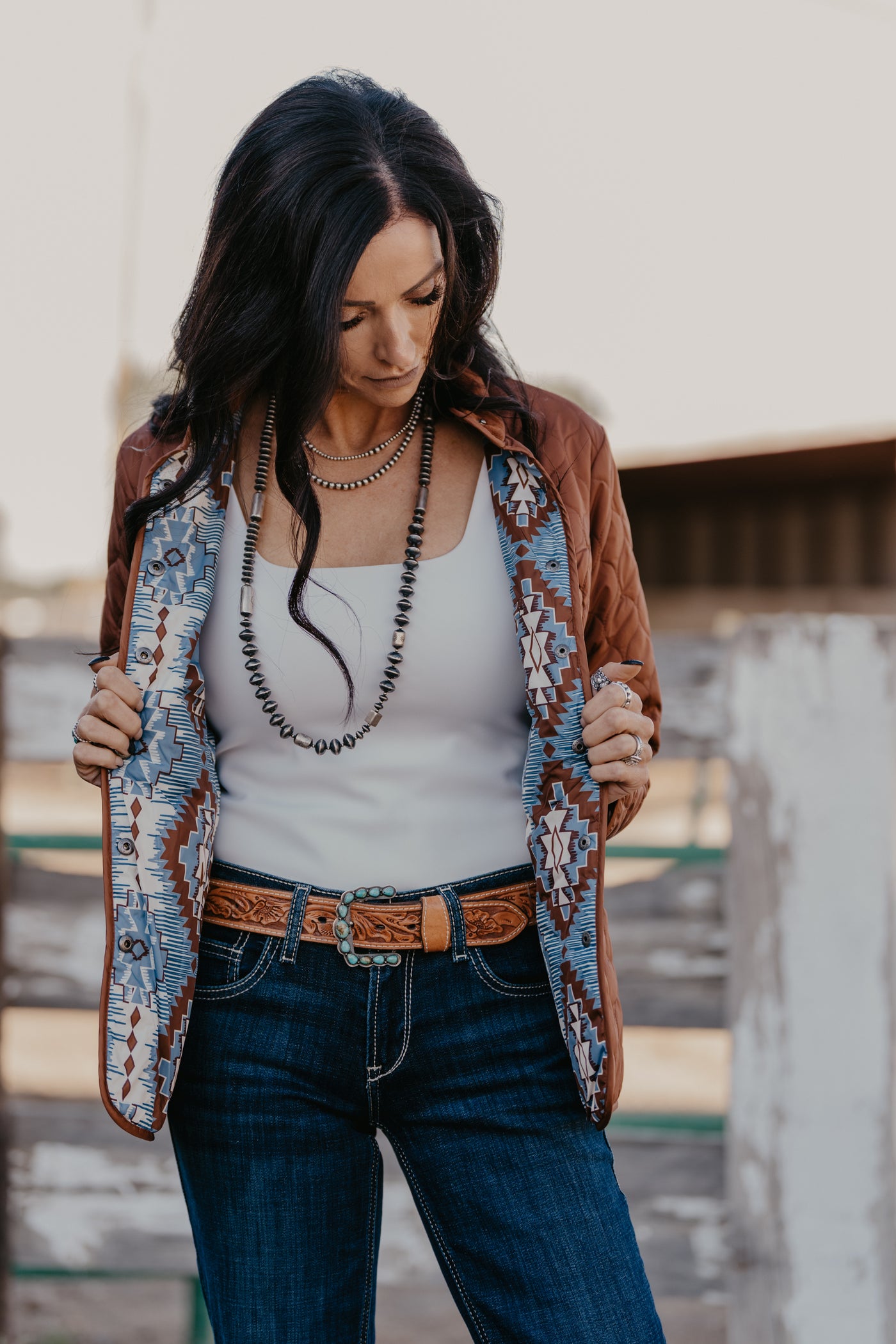 Creede Quilted Jacket - Copper