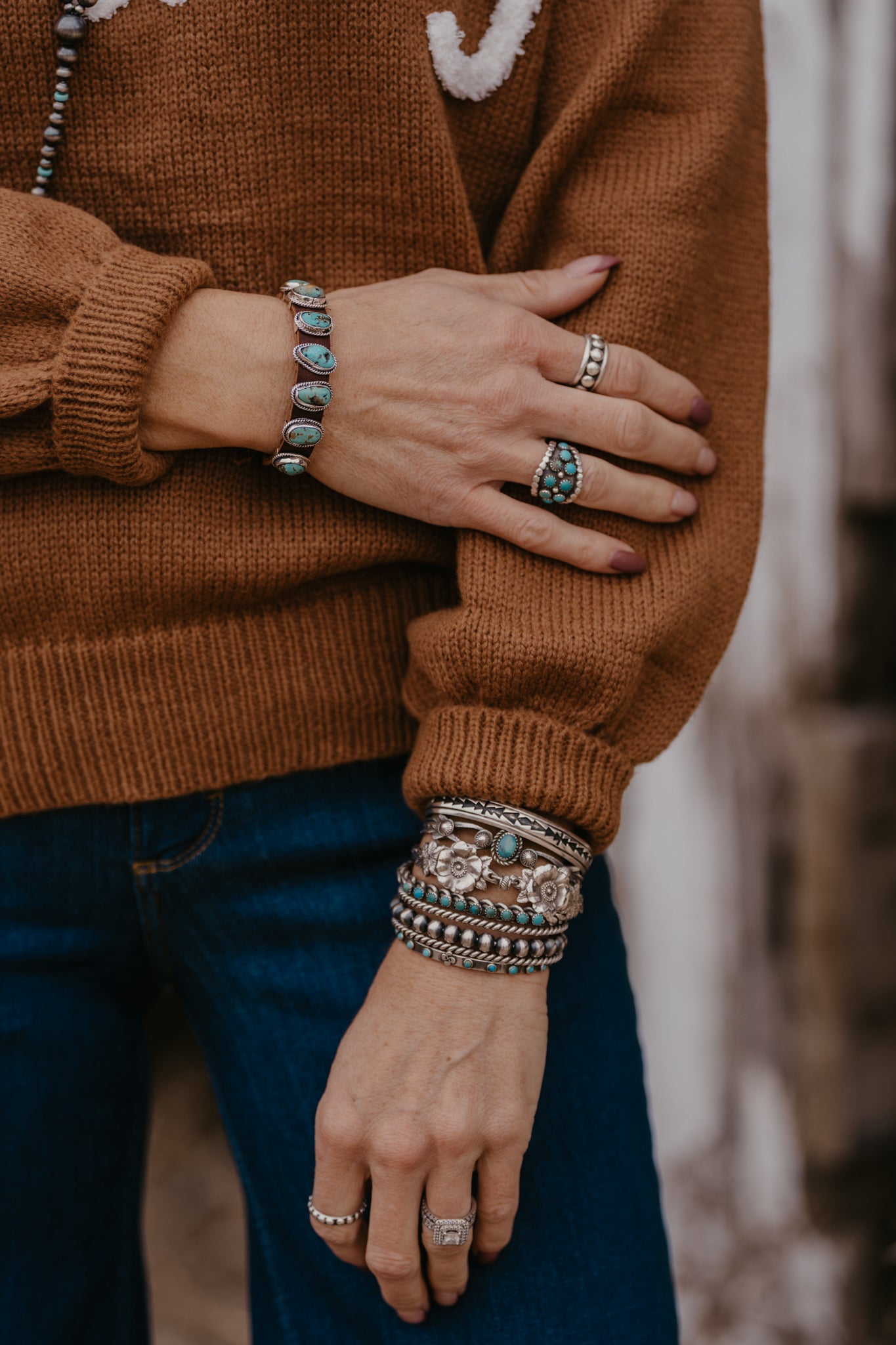 Morgan Navajo Pearl Bracelet