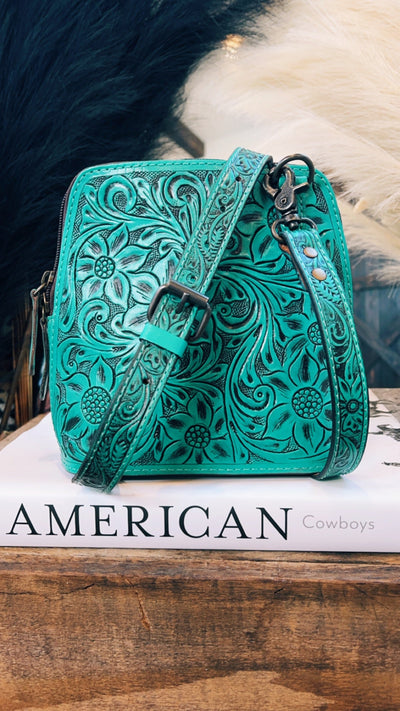 The Baylor Purse - Turquoise