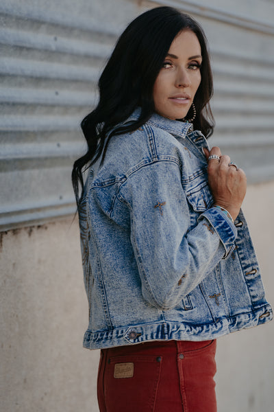 Denim Stitch Jacket