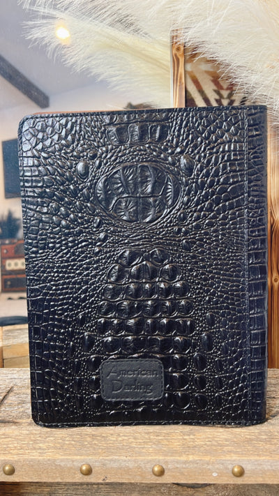 The Sale Yard Legal Notebook Cover - Croc