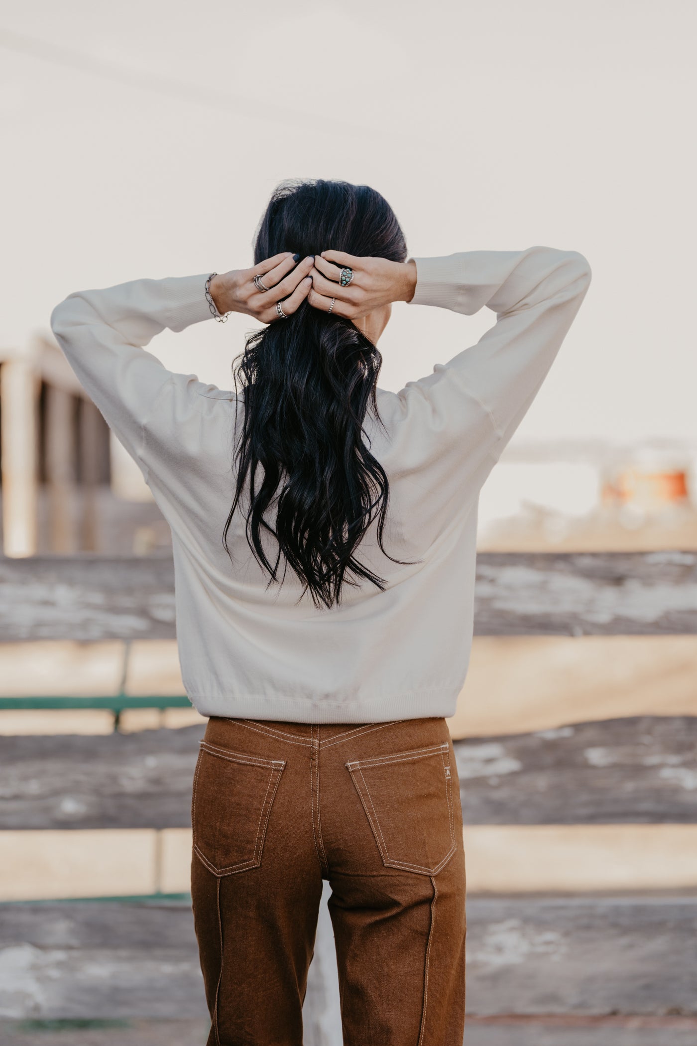 The Casey Sweater - Ivory