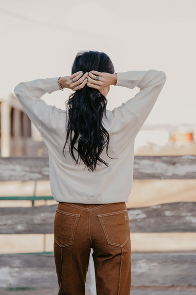 The Casey Sweater - Ivory