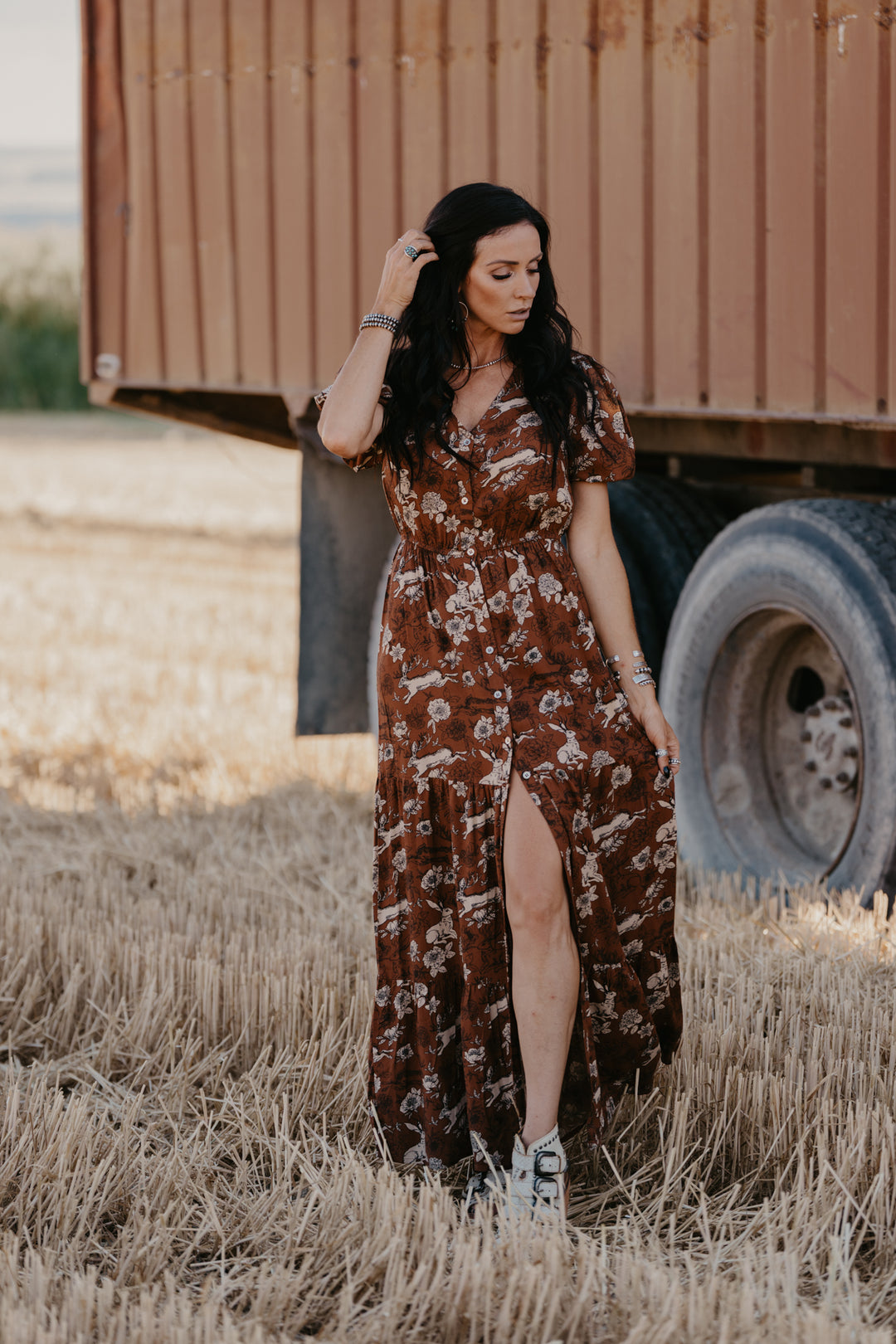 Wild Jackalope Dress – Triangle T Boutique