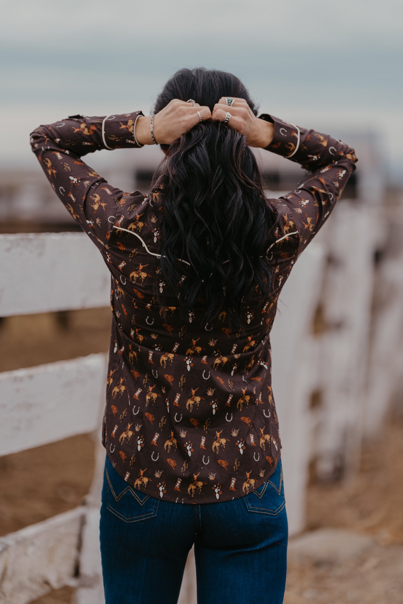 Giddy Up Pearl Snap Top