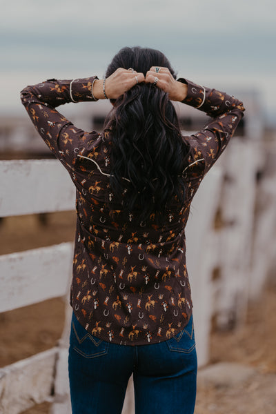 Giddy Up Pearl Snap Top