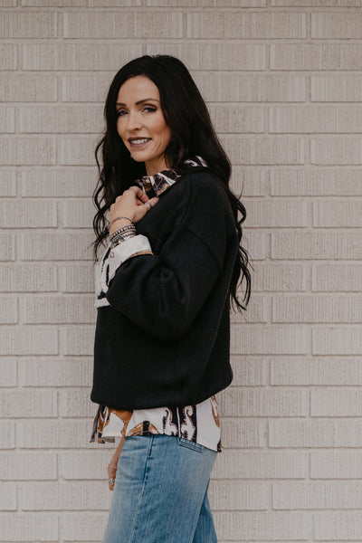 Head Over Boots Pearl Snap Blouse