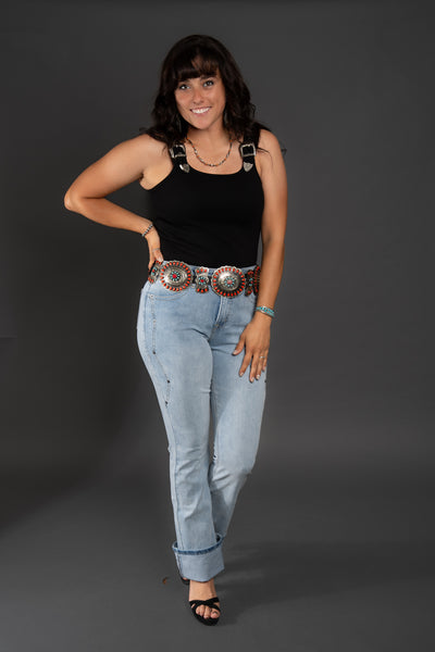 Buckle Babe Body Suit - Black