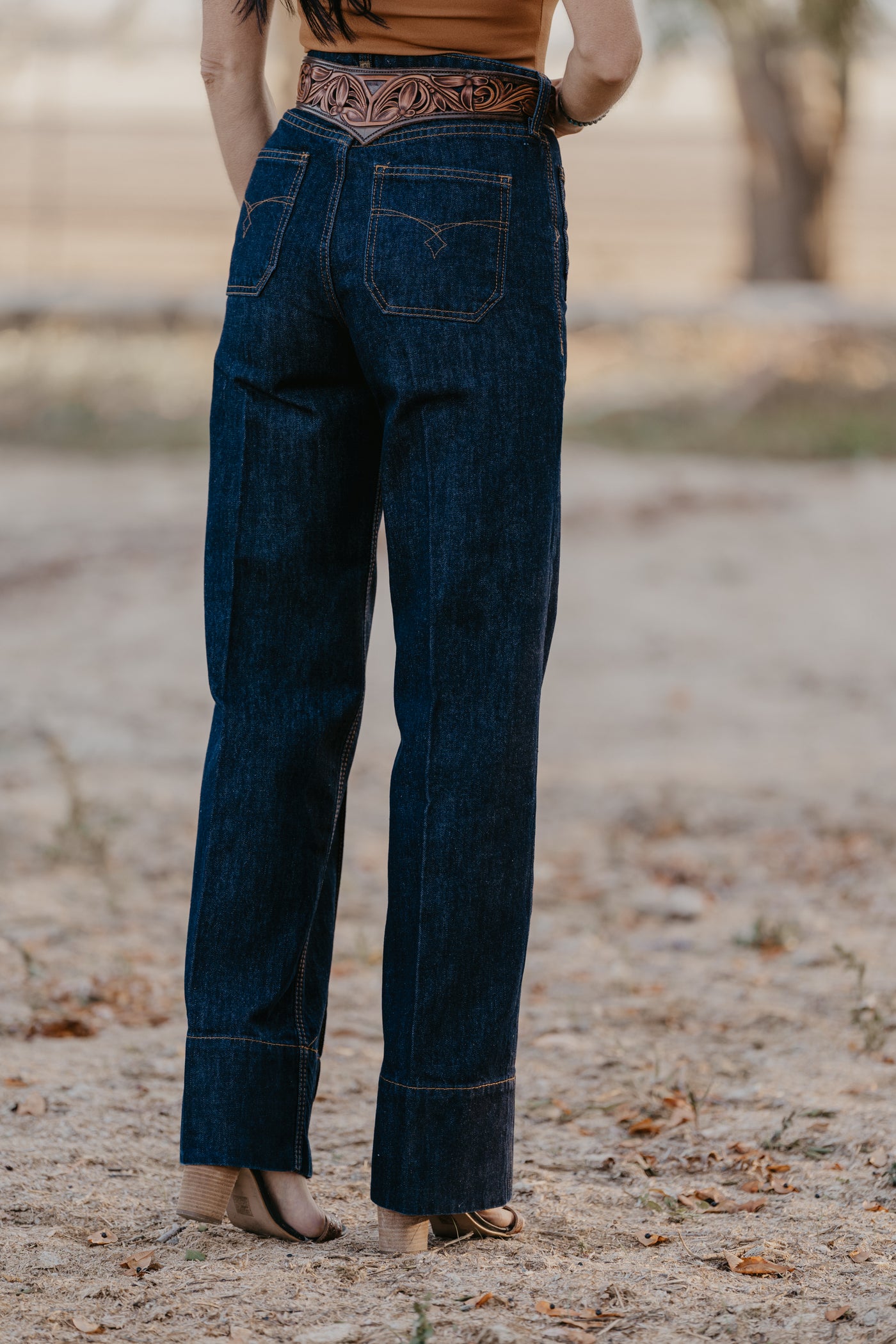 Pecos Wide Leg Tomboy Jeans