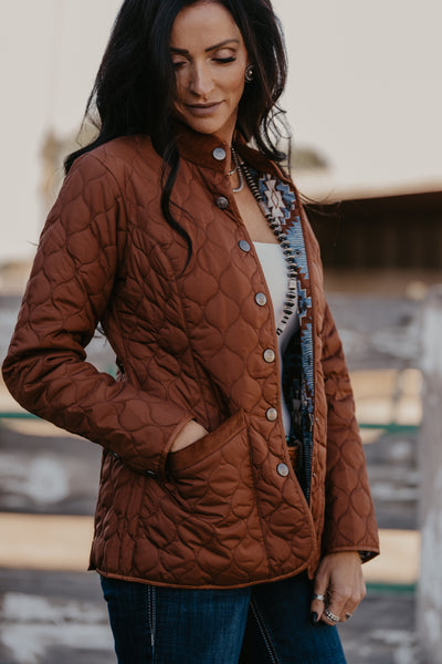 Creede Quilted Jacket - Copper