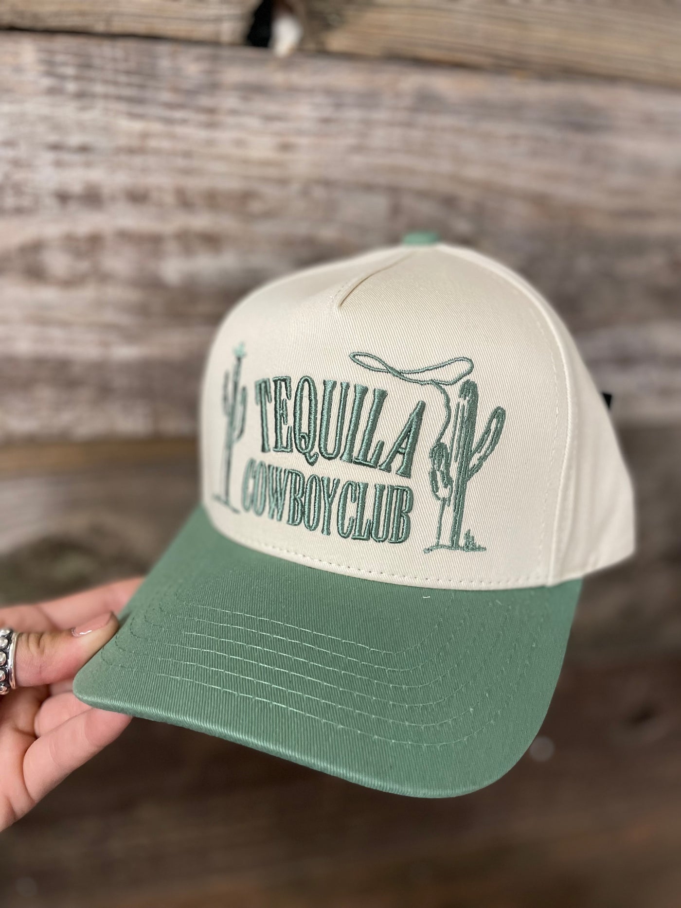 Tequila Cowboy Club Ball Cap - Sage