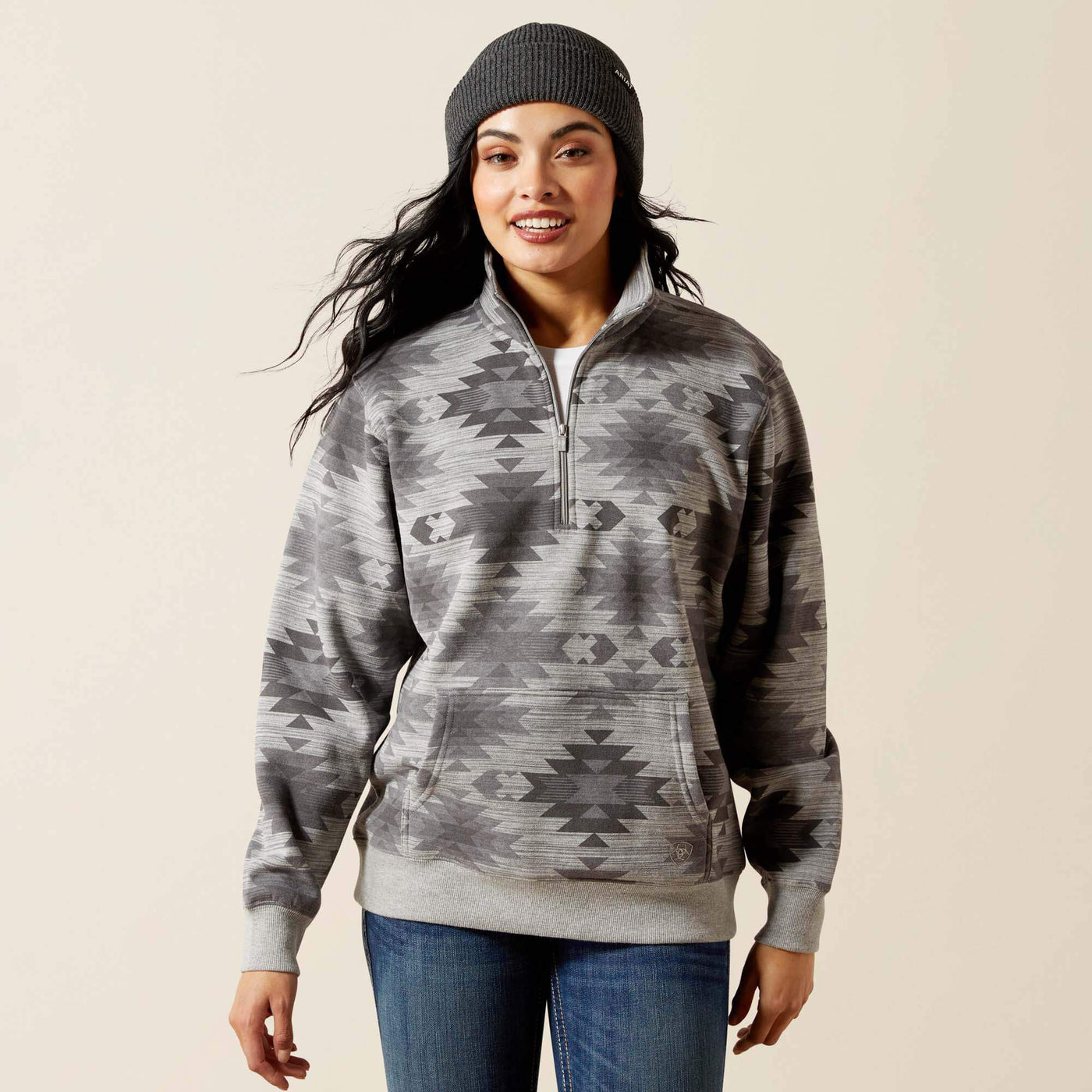Sienna 1/2 Zip Pullover by Ariat - SW Marble