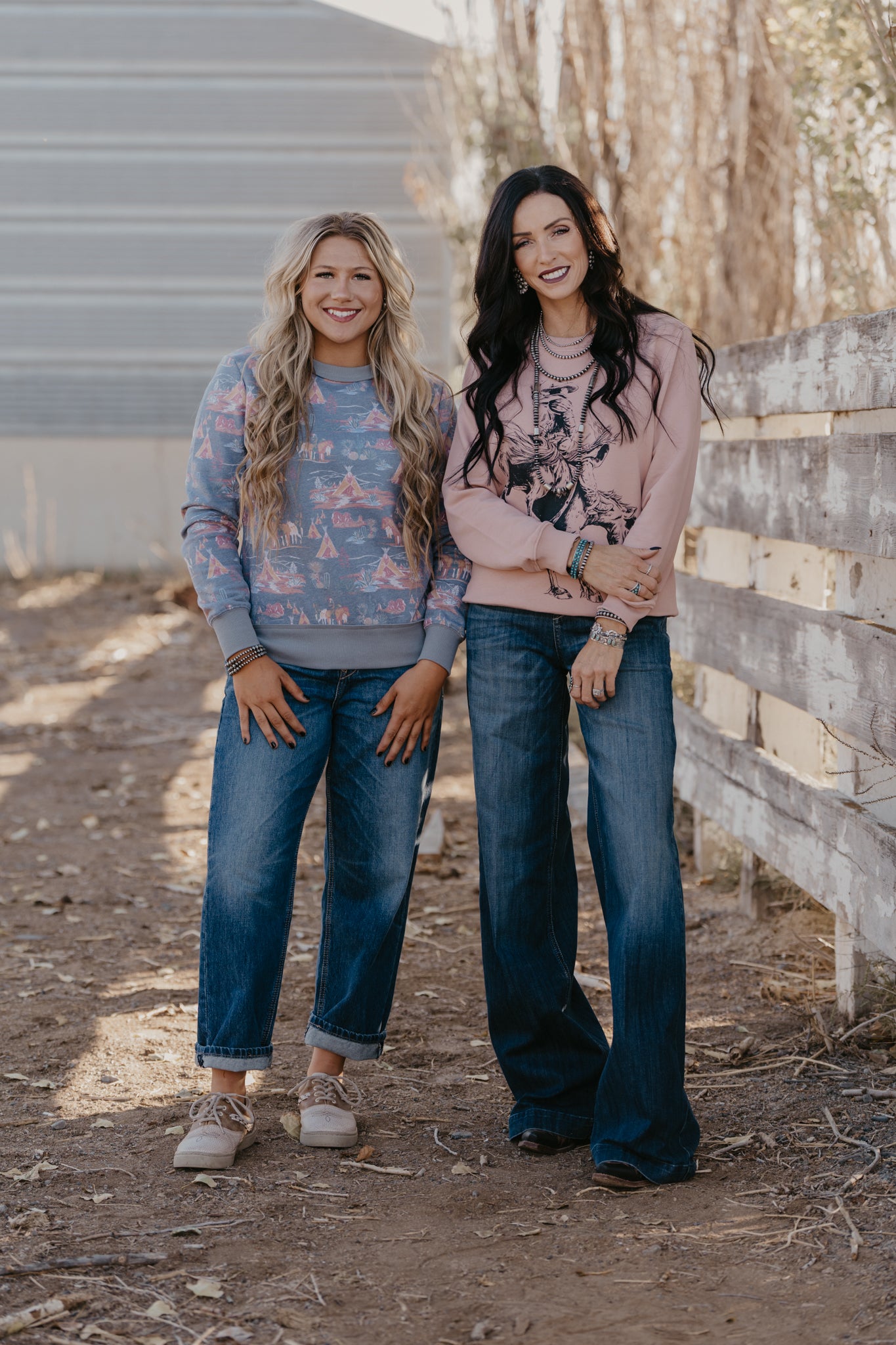 Misty Rose Sweatshirt