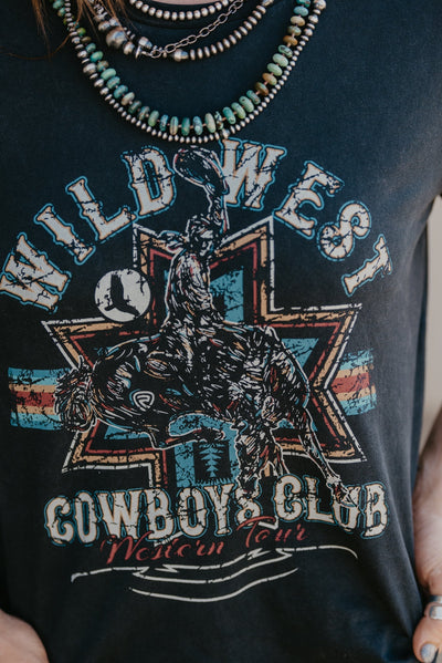 Wild West Cowboy Club Tee
