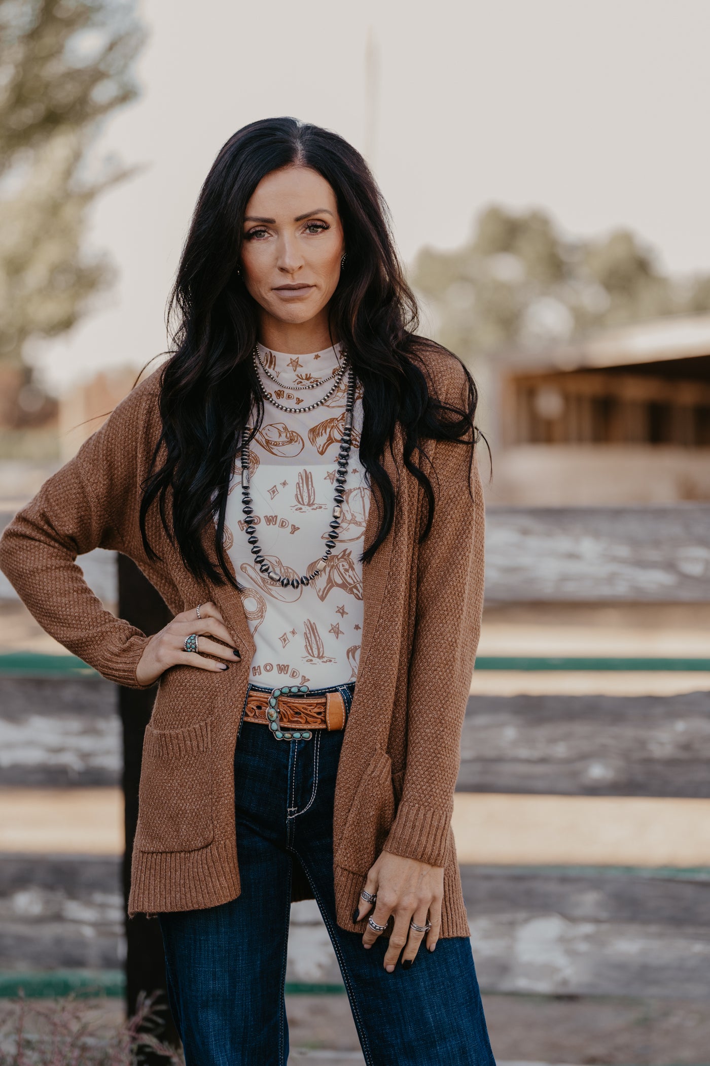 The Willows Cardigan - Camel