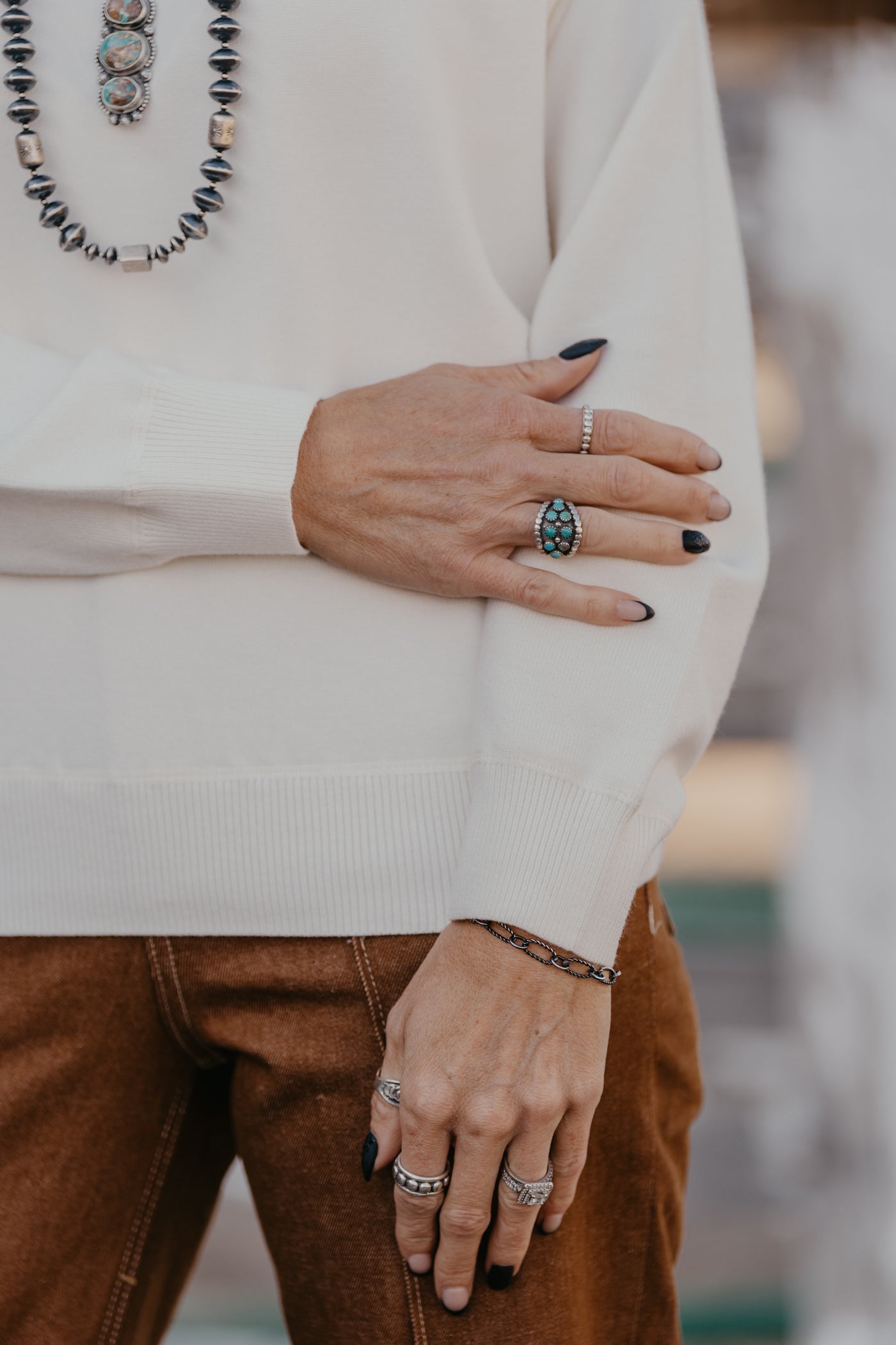 The Casey Sweater - Ivory