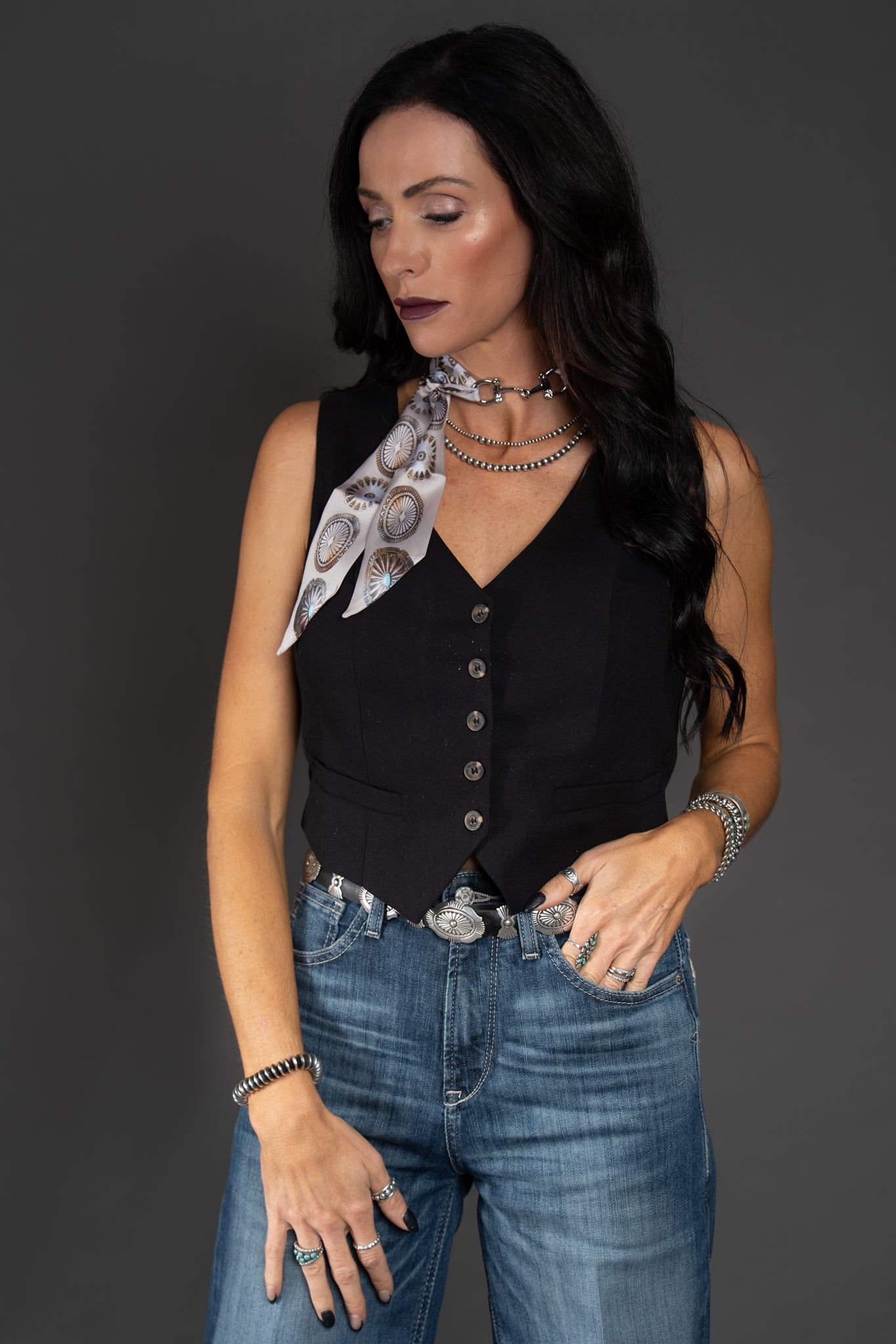 Silver Snaffle Bit Accessory