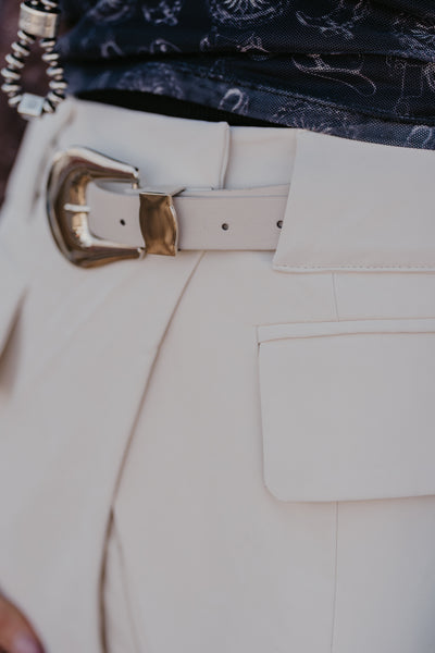 Promenade Skirt - Stone