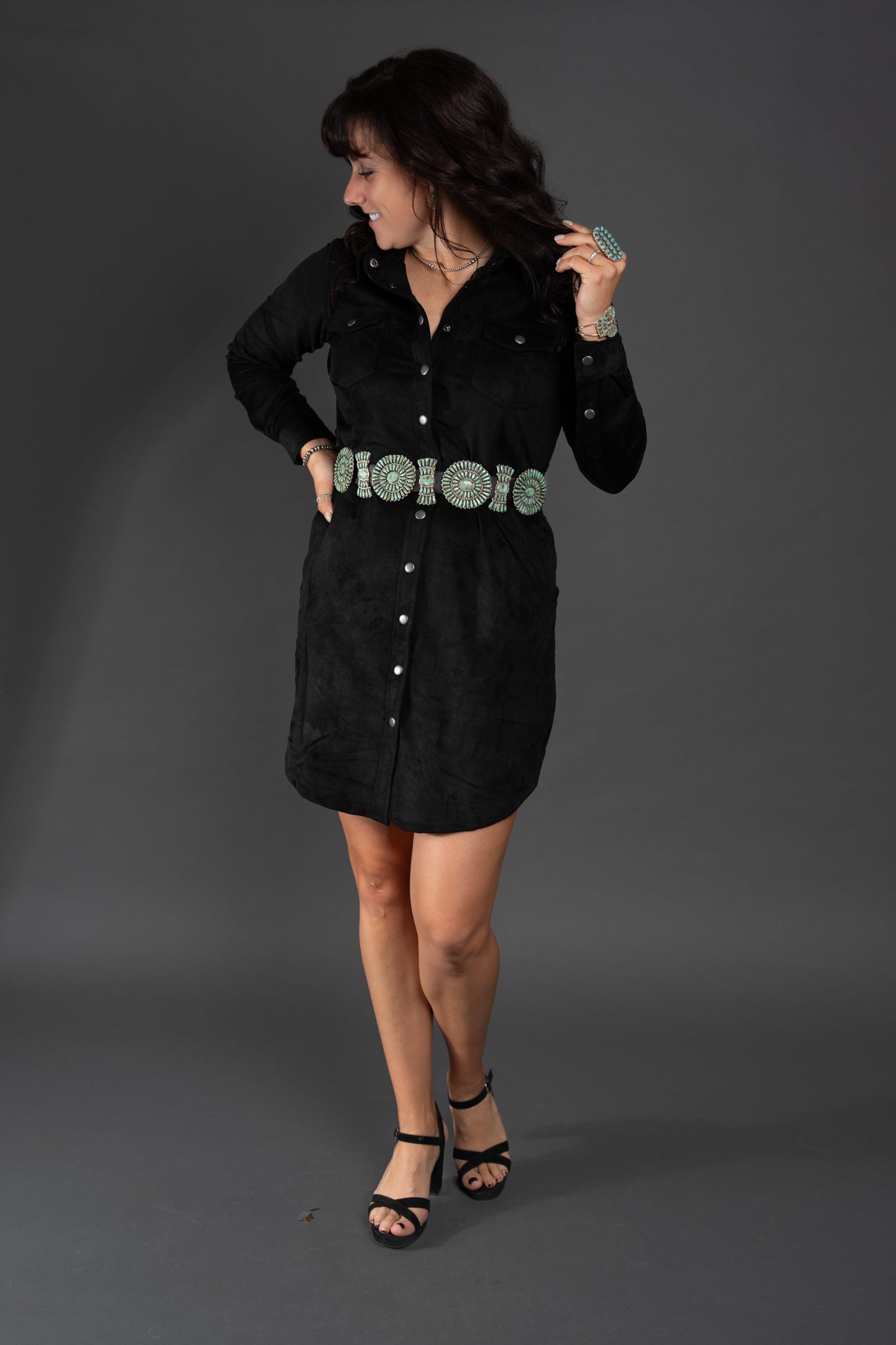 The Riggins Tunic - Black