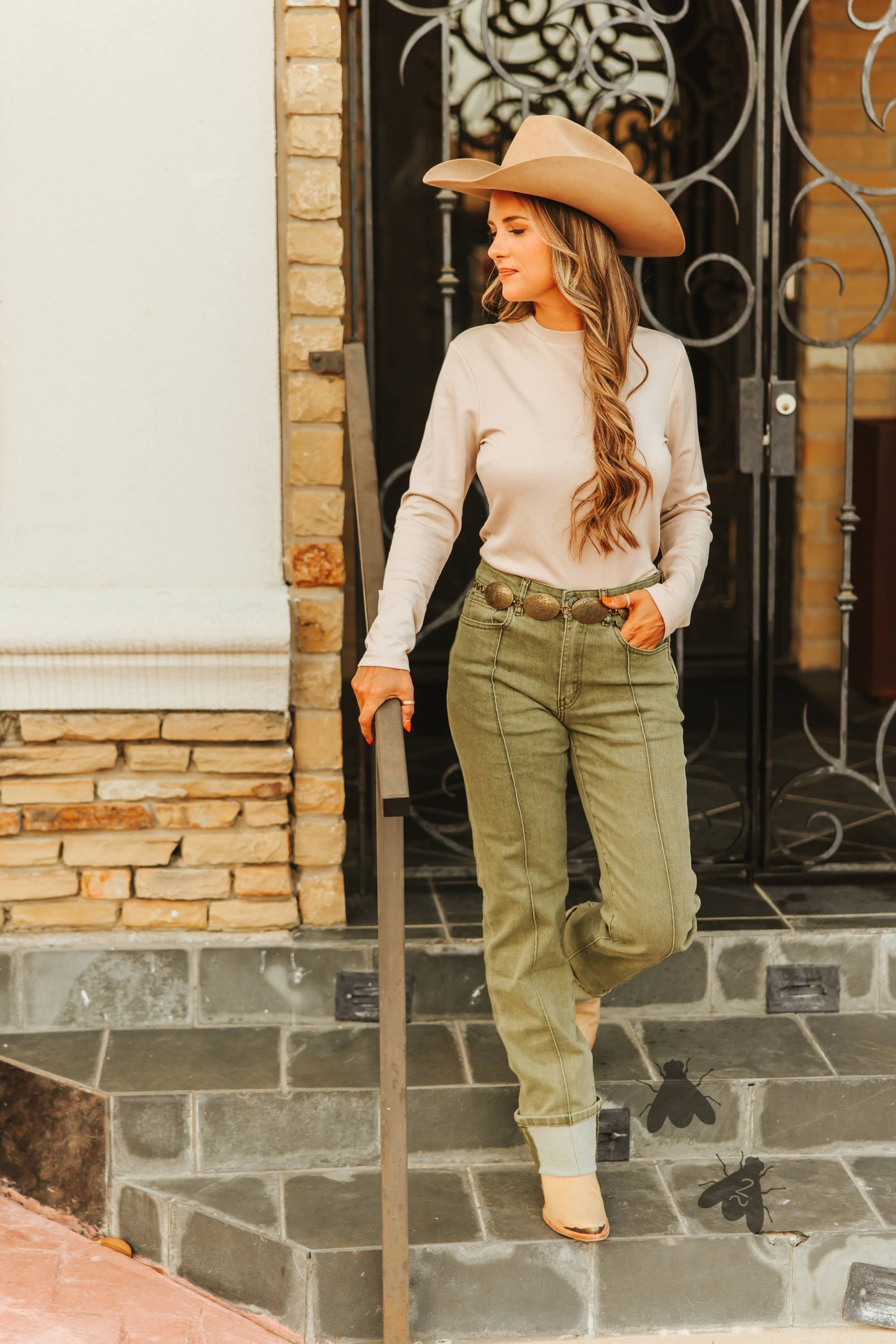 Line Drive Jeans - Agave