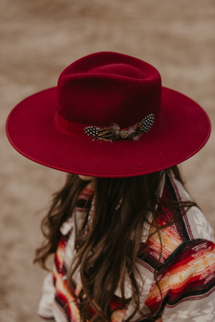 Chic Women\'s Hat Trio - Red, Tan, and Burgundy Women main image 2