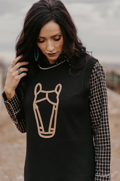 Sandra Plaid Pearl Snap Top