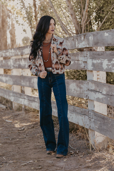 Lainey Aztec Jacket by Wrangler