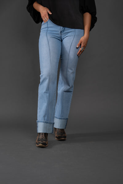 Line Drive Jeans - Light Wash