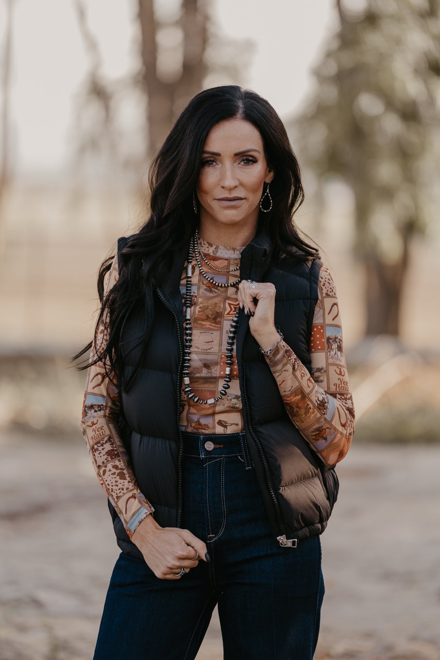 Denzel Puffer Vest by Ariat - Black