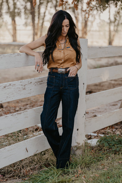 Pecos Wide Leg Tomboy Jeans