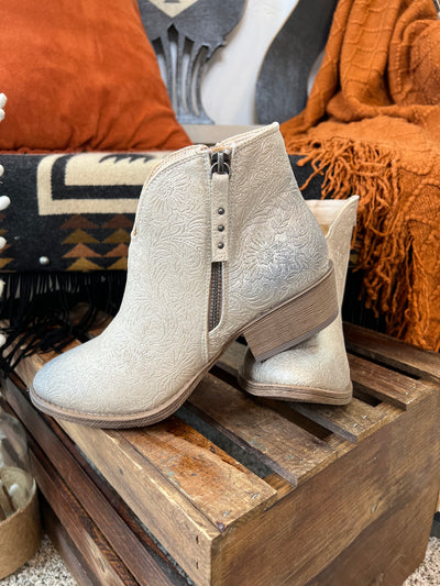 The Divine Bootie - Tooled Nude