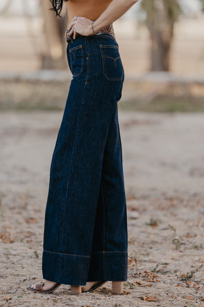 Pecos Wide Leg Tomboy Jeans