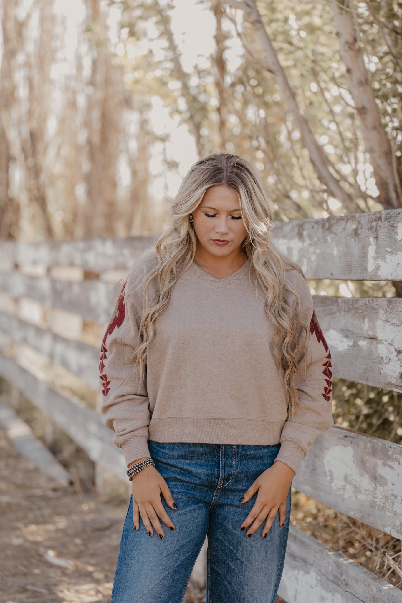 Tatonka Embroidered Sweatshirt by Ariat