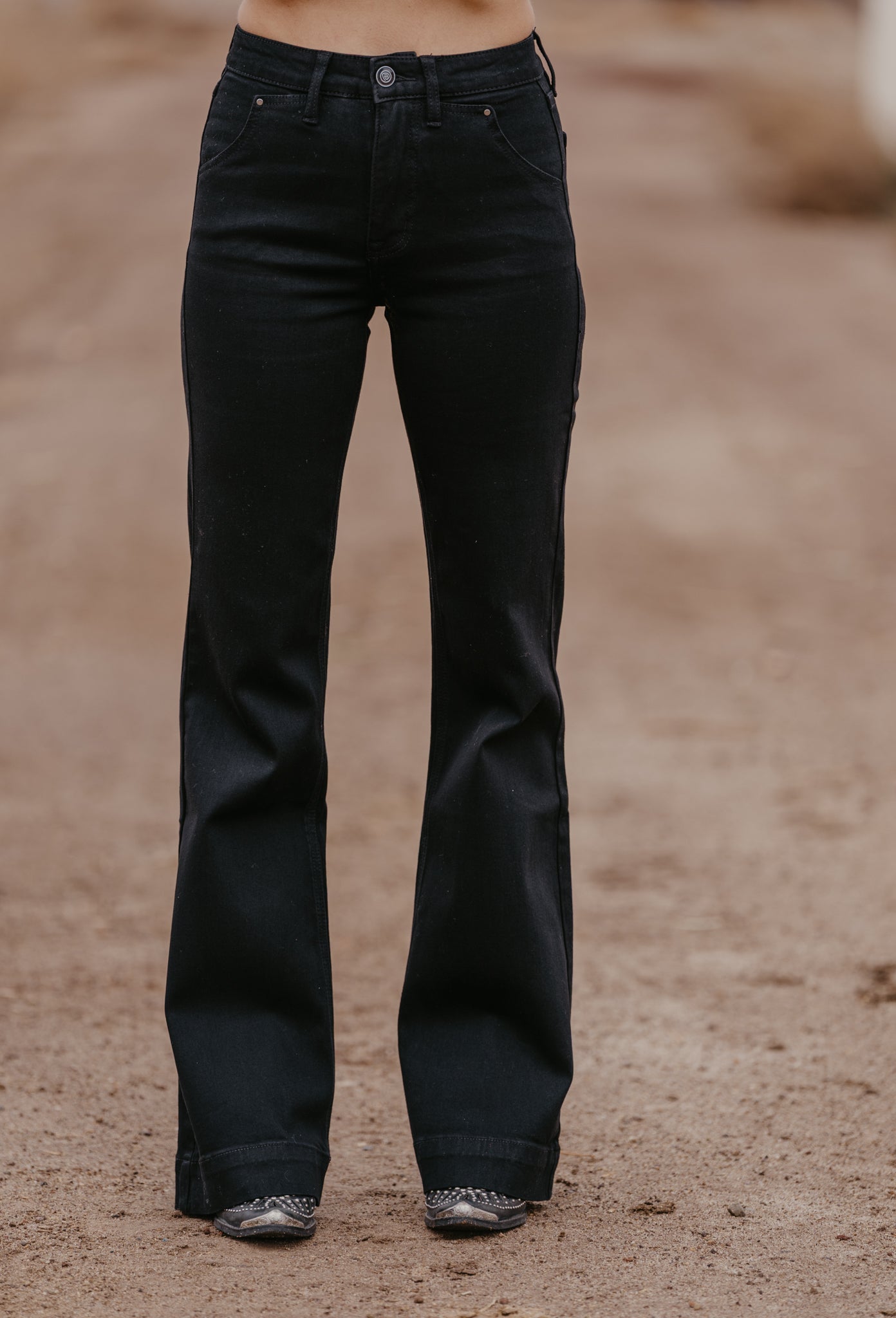 Black Betty Denim Trousers