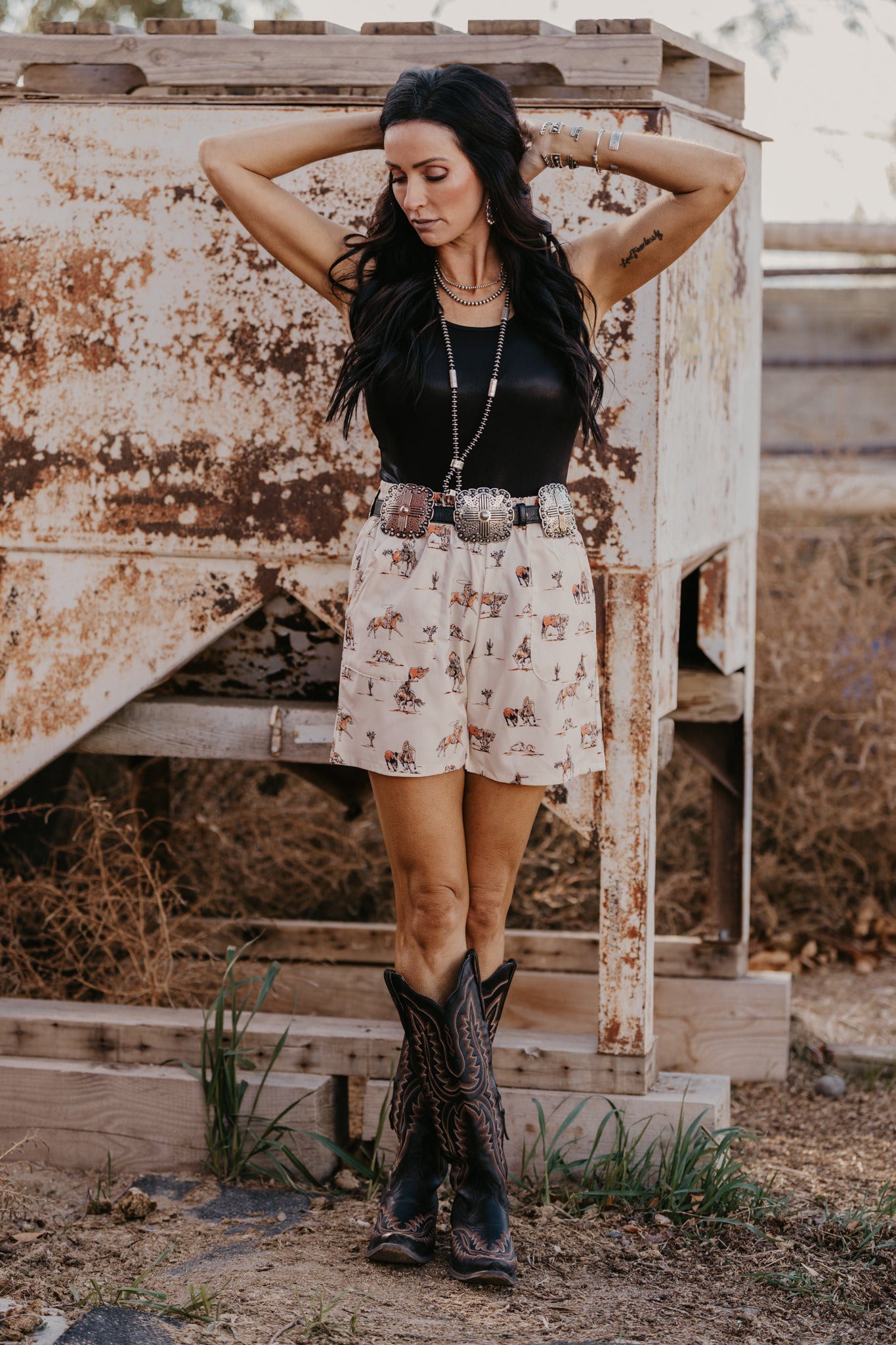 Western Things Shorts