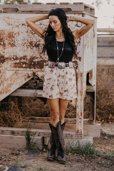 Western Things Shorts