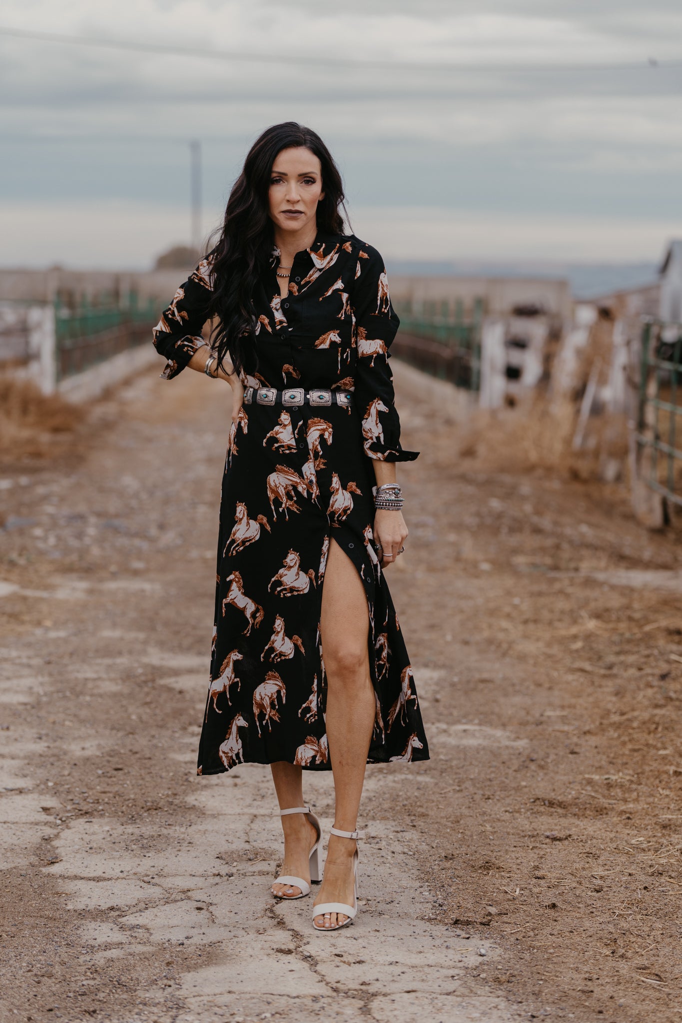 The Vaquera Dress - Black