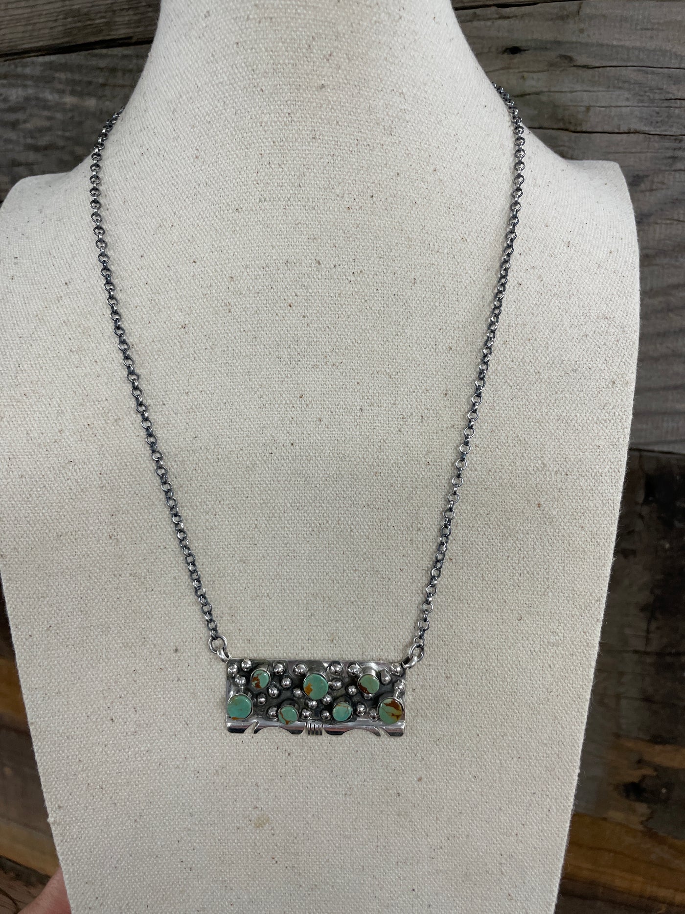 Asher Turquoise Necklace - Green