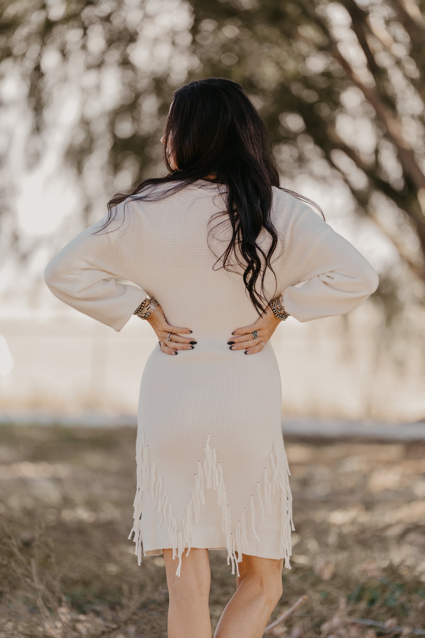 Holly Sweater Dress - Off White