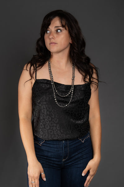 The Lexi Body Suit - Black Leopard