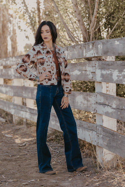 Lainey Aztec Jacket by Wrangler