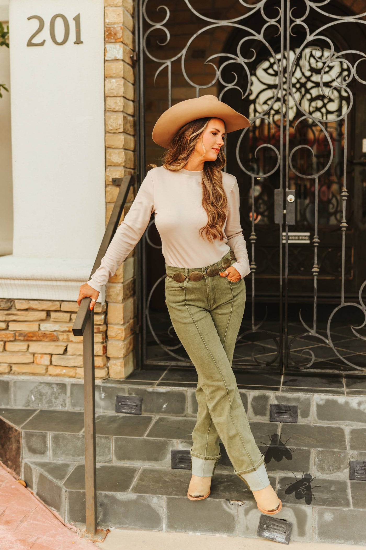 Line Drive Jeans - Agave