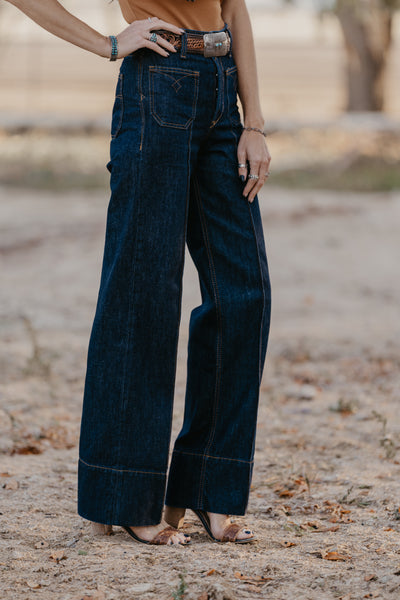 Pecos Wide Leg Tomboy Jeans