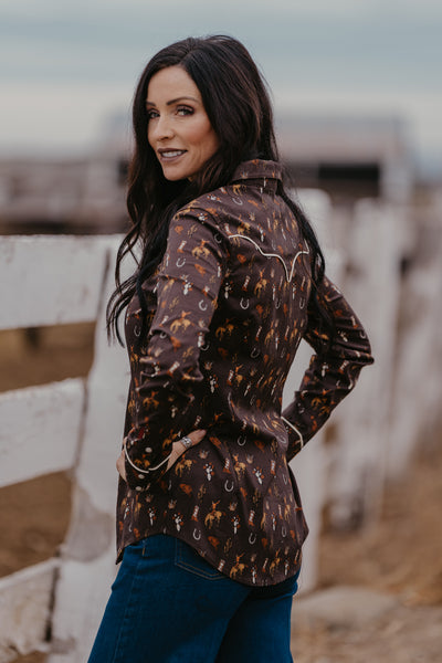 Giddy Up Pearl Snap Top