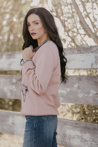 Misty Rose Sweatshirt
