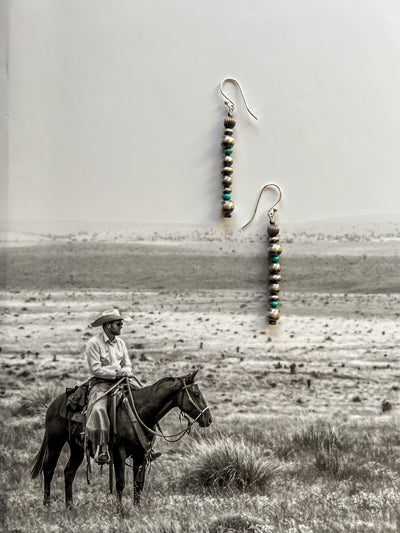Georgie Navajo Pearl Earrings