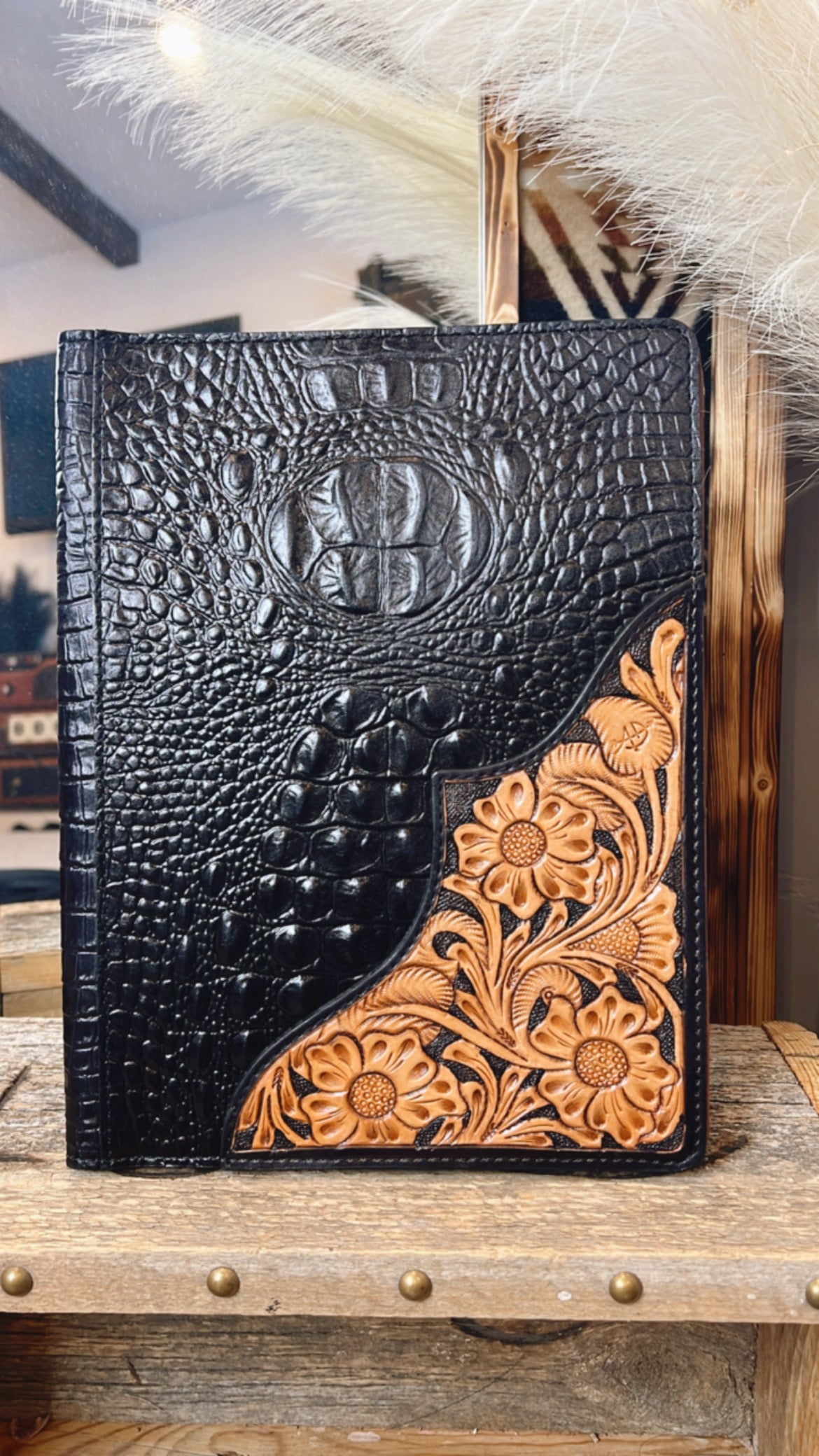 The Sale Yard Legal Notebook Cover - Croc