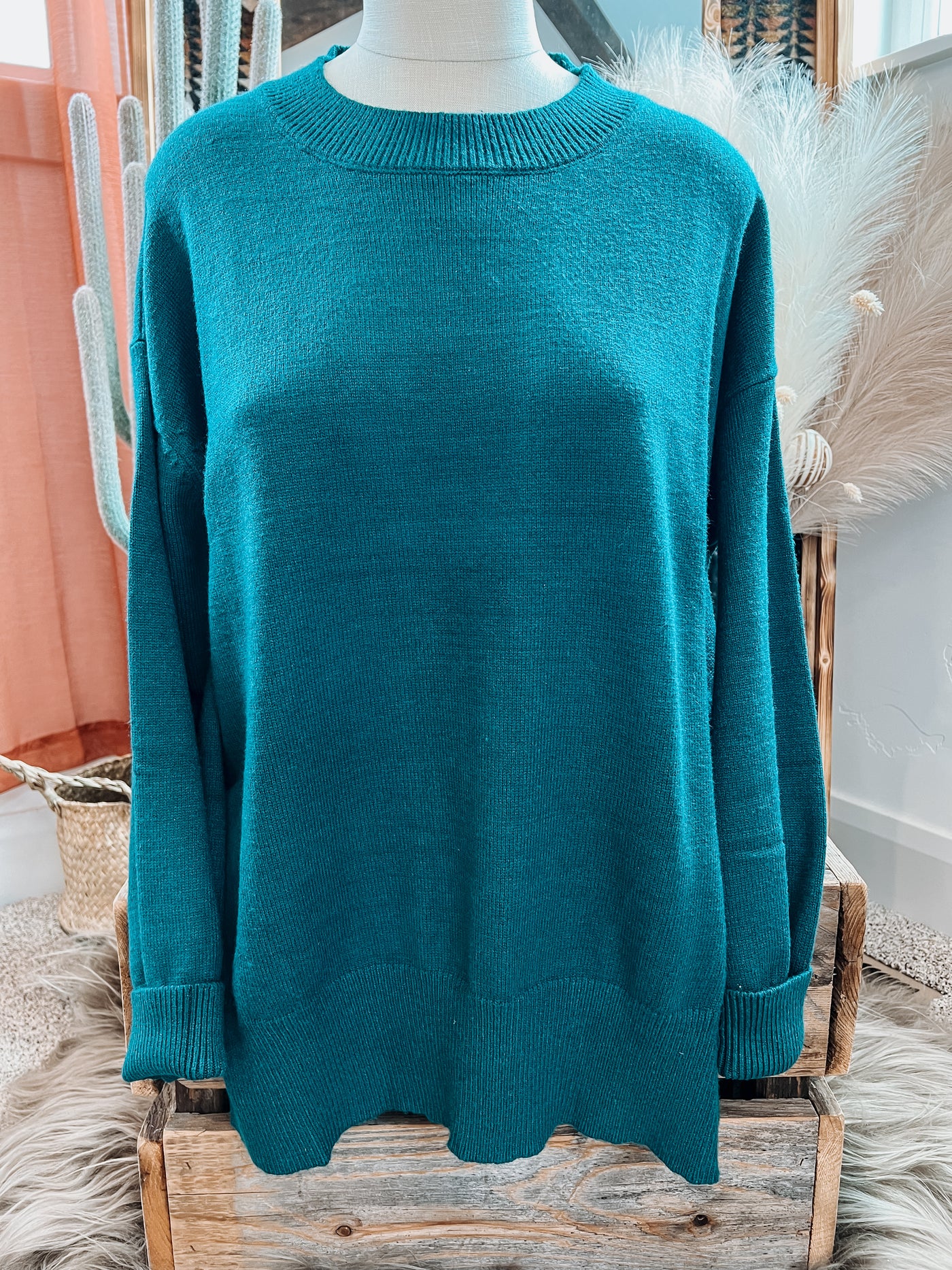 The Hermiston Sweater - Teal