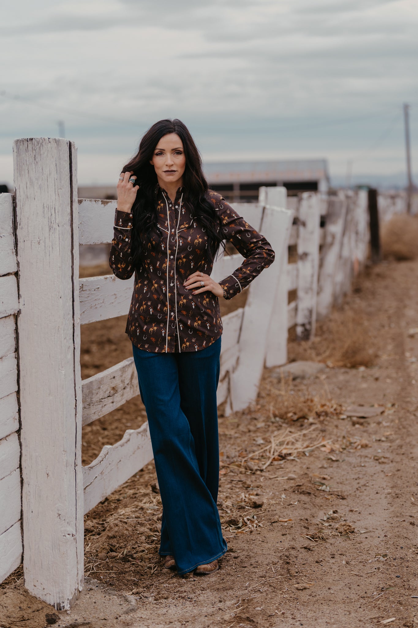 Giddy Up Pearl Snap Top